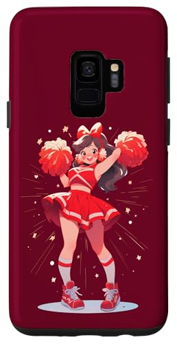 Hülle für Galaxy S9 Weihnachten Cheerleading Santa Cheerleader Xmas Cheerleading von Cheerleading Geschenk für Cheerleader Frauen