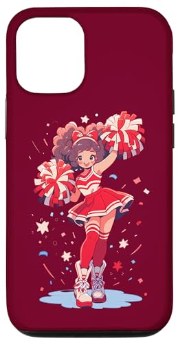 Hülle für iPhone 15 Weihnachten Cheerleading Santa Cheerleader Xmas Cheerleading von Cheerleading Geschenk für Cheerleader Frauen