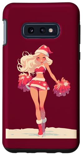 Hülle für Galaxy S10e Weihnachten Cheerleading Santa Cheerleader Xmas Cheerleading von Cheerleading Geschenk für Cheerleader