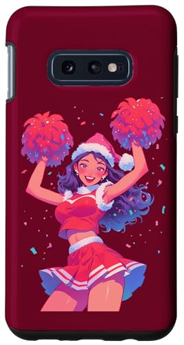 Hülle für Galaxy S10e Weihnachten Cheerleading Santa Cheerleader Xmas Cheerleading von Cheerleading Geschenk für Cheerleader