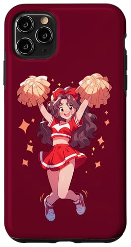 Hülle für iPhone 11 Pro Max Weihnachten Cheerleading Santa Cheerleader Xmas Cheerleading von Cheerleading Geschenk für Cheerleader