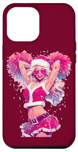 Hülle für iPhone 14 Plus Weihnachten Cheerleading Santa Cheerleader Xmas Cheerleading von Cheerleading Geschenk für Cheerleader