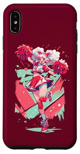 Hülle für iPhone XS Max Weihnachten Cheerleading Santa Cheerleader Xmas Cheerleading von Cheerleading Geschenk für Cheerleader