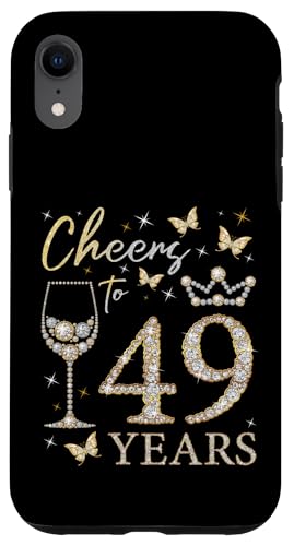 Hülle für iPhone XR Ein Hoch auf die 49. Geburtstagsparty zum 49. Geburtstag, Frau Königin von Cheers for Queens Birthday