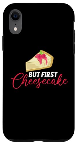 Hülle für iPhone XR Käsekuchen-Dessert-Rezept zum Backen von süßen Kuchen von Cheesecake Dessert