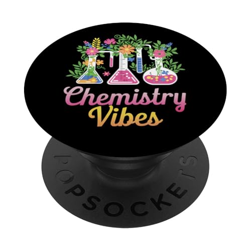 Chemie Vibes Wissenschaft Chemie Lehrer Labor Teaching PopSockets Klebender PopGrip von Chemistry Teacher Science Chemist Student