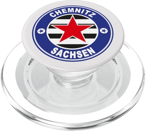 Chemnitz Sachsen Ostdeutschland Deutschland Kulturhauptstadt PopSockets PopGrip für MagSafe von Chemnitz Sachsen Design