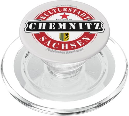 Chemnitz Sachsen Ostdeutschland Deutschland Kulturhauptstadt PopSockets PopGrip für MagSafe von Chemnitz Sachsen Design