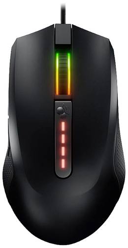 CHERRY JM-2200-2 Gaming-Maus, Maus Kabelgebunden Optisch Schwarz 5000 dpi Beleuchtet von Cherry