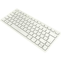 CHERRY KW 7100 Mini BT for Mac, Moonlight-White - Bluetooth-Multi-Device Tastatur von Cherry