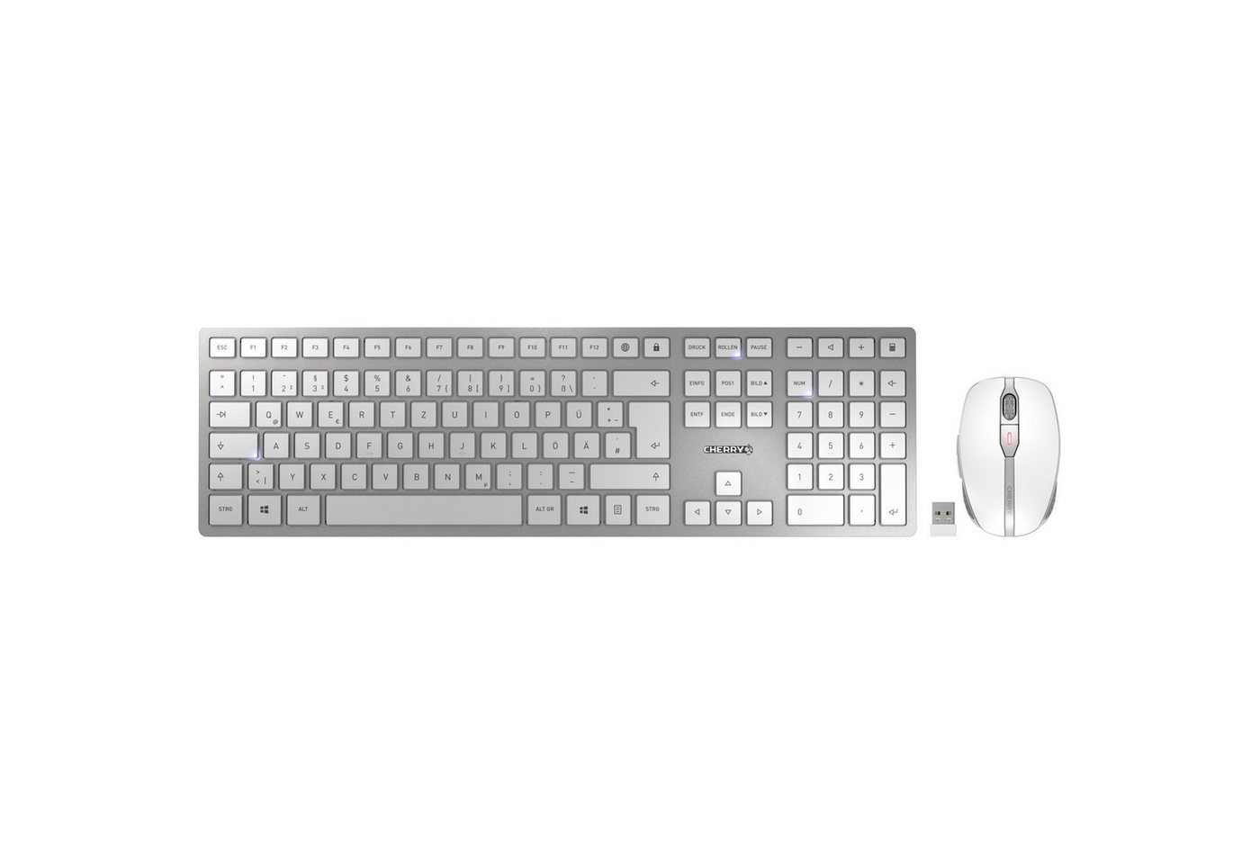 Cherry CHERRY DW 9100 SLIM, Desktop-Set Tastatur von Cherry