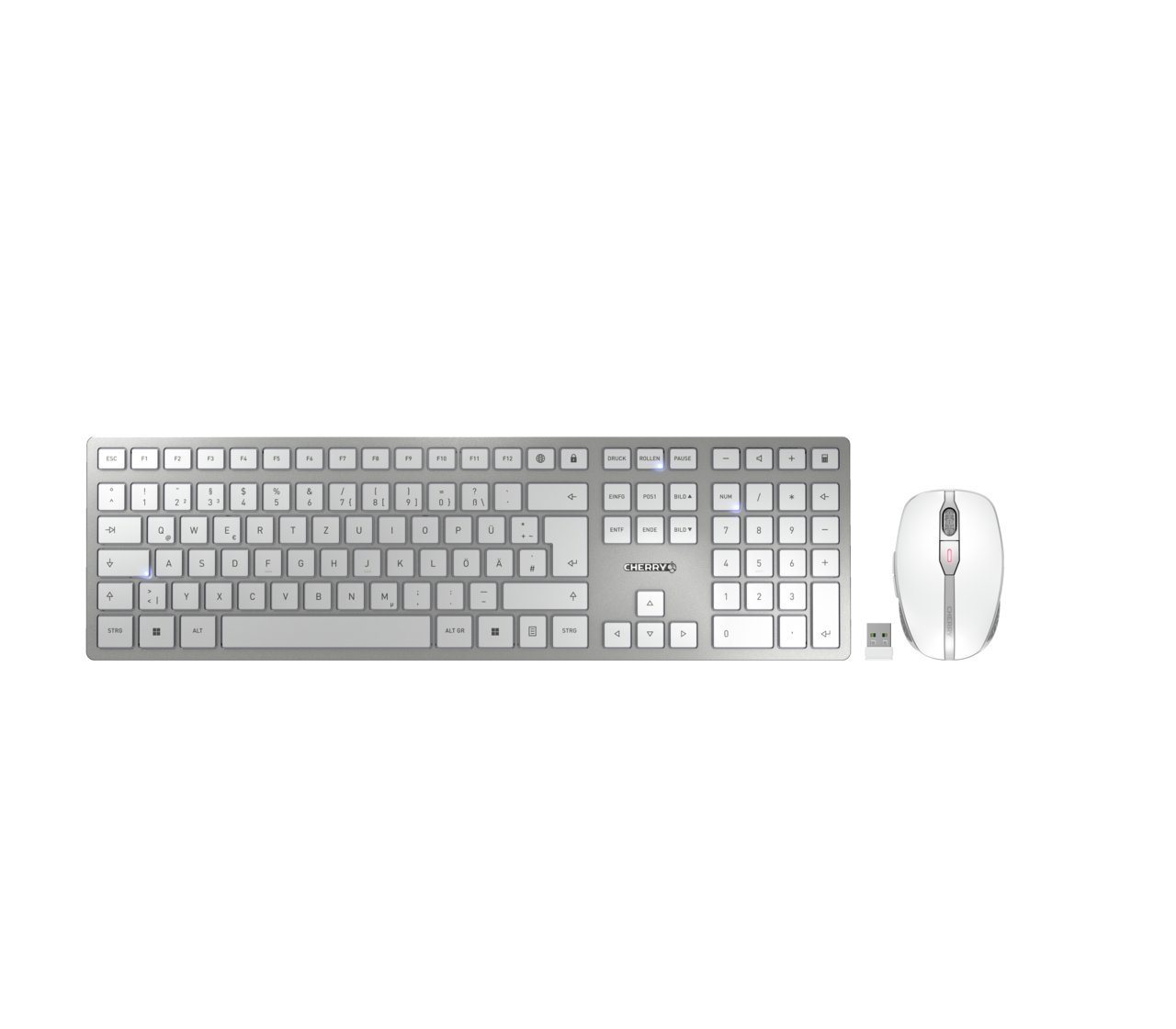 Cherry DW 9100 SLIM Tastatur- und Maus-Set, (Set) von Cherry