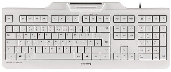 KC 1000 Tastatur weiß/grau von Cherry