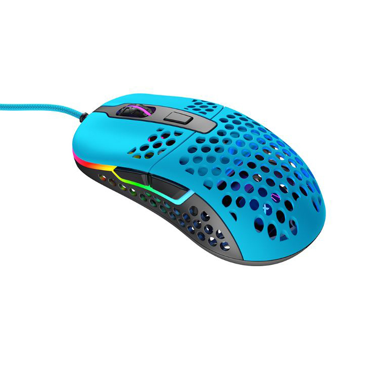 XTRFY M42 RGB Gaming Maus, Kabelgebunden, LED-Beleuchtung Staub- und Spritzwassergeschützt, Nur 59 g von Cherry