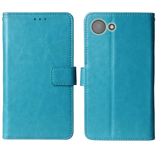 Cheshaoping Premium Flip Leder Tasche Schütz Hülle Handy Case Für NUU X7 Plus 6.6" Schale Business Abdeckung Wallet Cover Etui Holder (Blau) von Cheshaoping