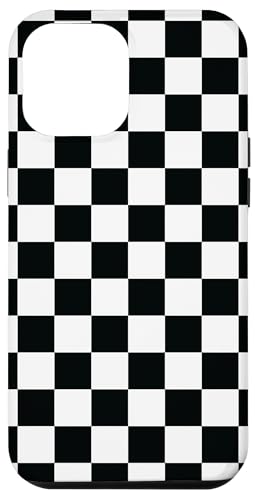 Hülle für iPhone 12 Pro Max Klassisches Karomuster von Chess & Checkerboard Patterns