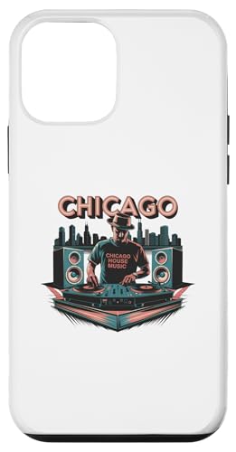 Hülle für iPhone 12 mini Chicago House Music DJ Plattenspieler Design von Chi-Town Turntable Vibes