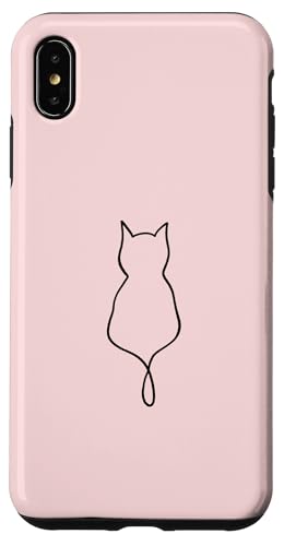 Hülle für iPhone XS Max Minimalistisches Kätzchen, niedliches Kätzchen von Chic Cat and Kitten Designs