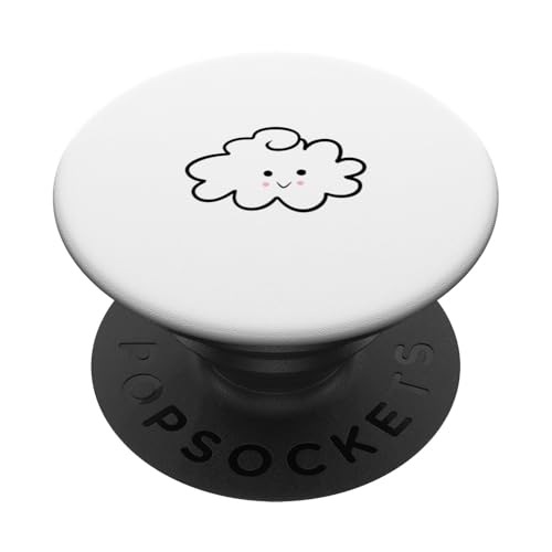 Niedliche Kinderzimmer Wolke Kawaii Wolke PopSockets Klebender PopGrip von Chic Cloud and Nursery Designs