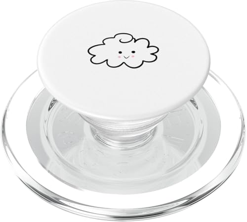 Niedliche Kinderzimmer Wolke Kawaii Wolke PopSockets PopGrip für MagSafe von Chic Cloud and Nursery Designs