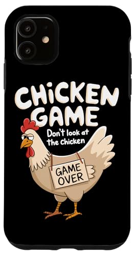 Hülle für iPhone 11 Chicken Game Schau dir das Chicken Game Over nicht an von Chicken Game Don't Look At The Chicken Game Over