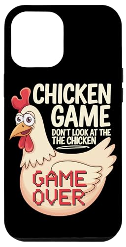 Hülle für iPhone 12 Pro Max Chicken Game Schau dir das Chicken Game Over nicht an von Chicken Game Don't Look At The Chicken Game Over