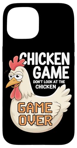 Hülle für iPhone 15 Chicken Game Schau dir das Chicken Game Over nicht an von Chicken Game Don't Look At The Chicken Game Over