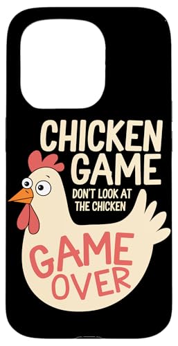 Hülle für iPhone 15 Pro Chicken Game Schau dir das Chicken Game Over nicht an von Chicken Game Don't Look At The Chicken Game Over