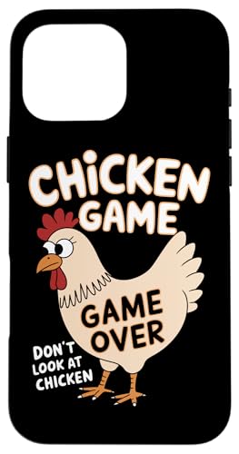 Hülle für iPhone 16 Pro Max Chicken Game Schau dir das Chicken Game Over nicht an von Chicken Game Don't Look At The Chicken Game Over