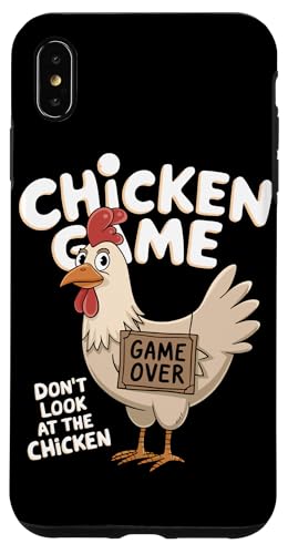 Hülle für iPhone XS Max Chicken Game Schau dir das Chicken Game Over nicht an von Chicken Game Don't Look At The Chicken Game Over