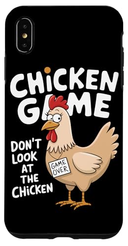 Hülle für iPhone XS Max Chicken Game Schau dir das Chicken Game Over nicht an von Chicken Game Don't Look At The Chicken Game Over