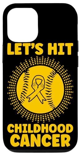 Hülle für iPhone 13 Baseball Let's Hit Childhood Cancer von Childhood Cancer Awareness