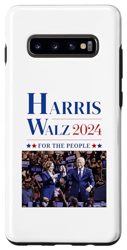 Hülle für Galaxy S10+ Harris Walz 2024 Für das Volk, Pennsylvania, VP von Philadelphia von Childless Cat Ladies Vote NYC