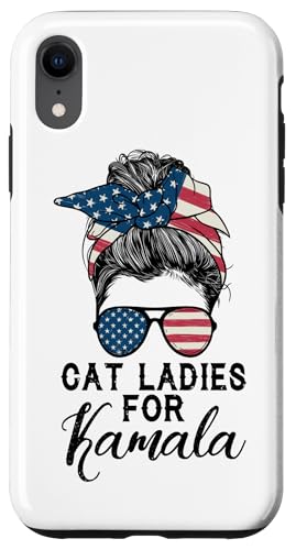 Hülle für iPhone XR Wahlkampf für Cat Ladies For Kamala Childless Cat Lady in den USA von Childless Catlady Cute Cat Lady Apparel