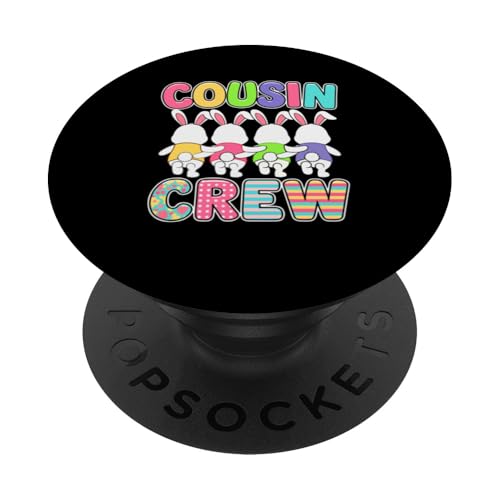 Cousin Crew Group Osterhasen passende Familie Kinder PopSockets Klebender PopGrip von Chocolate Easter Day Costume