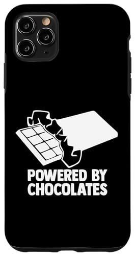 Hülle für iPhone 11 Pro Max Chocolate Lover Zitat Humor Chocolate Milk Chocolate Bars von Chocolate Gift Chocolate Shirts Men Women Kids