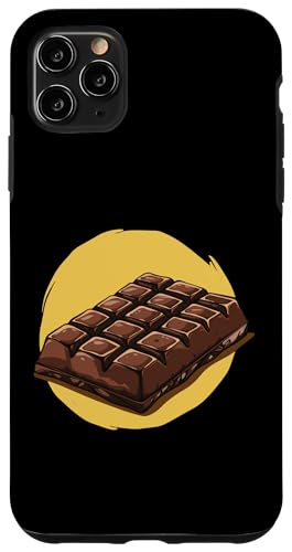 Hülle für iPhone 11 Pro Max Chocolate Lover Zitat Humor Chocolate Milk Chocolate Bars von Chocolate Gift Chocolate Shirts Men Women Kids