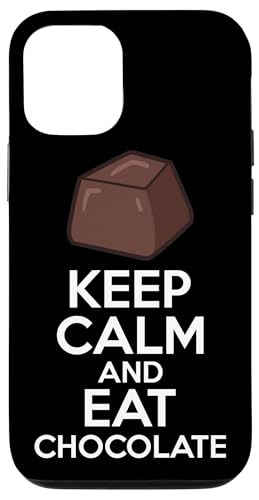 Hülle für iPhone 12/12 Pro Chocolate Lover Zitat Humor Chocolate Milk Chocolate Bars von Chocolate Gift Chocolate Shirts Men Women Kids