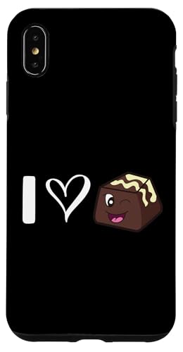 Hülle für iPhone XS Max Chocolate Lover Zitat Humor Chocolate Milk Chocolate Bars von Chocolate Gift Chocolate Shirts Men Women Kids