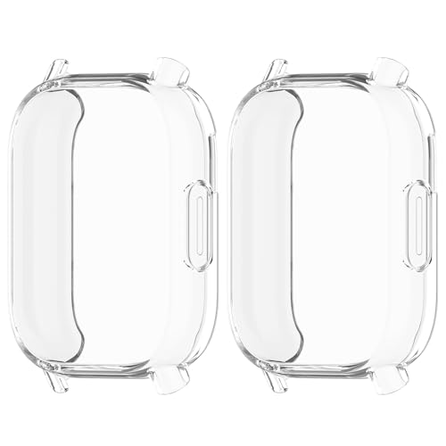 Chofit Hüllen Kompatibel mit Redmi Watch 5 Active Displayschutzfolien, TPU Plated Case Film Schutzhülle Watch Cover Bumper Shell für Redmi Watch 5 Active (Clear+Clear) von Chofit