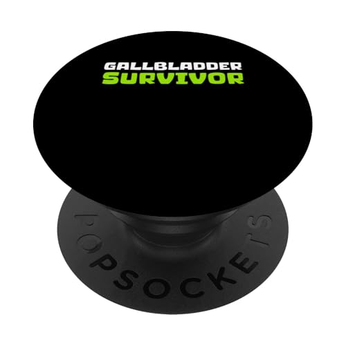 Gallbladder Removal Survivor PopSockets Klebender PopGrip von Cholezystektomie Gallenblase Design Idee