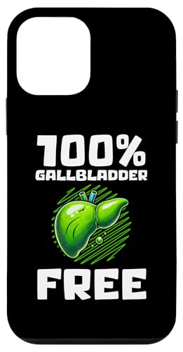 Hülle für iPhone 12 mini 100% Gallbladder Free Gallbladder Removal von Cholezystektomie Gallenblase Design Idee