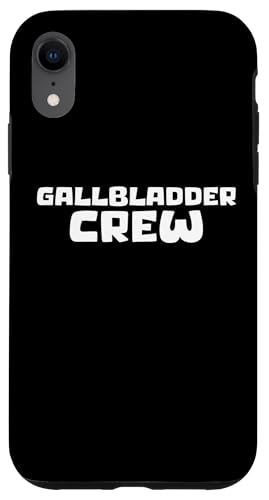 Hülle für iPhone XR Gallbladder Removal Crew von Cholezystektomie Gallenblase Design Idee