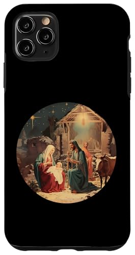 Hülle für iPhone 11 Pro Max True Story Weihnachtskrippe Jesus Christlich Männer Frauen Kinder von Christian Apparel for the Whole Family