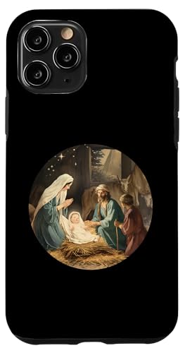 Hülle für iPhone 11 Pro True Story Weihnachtskrippe Jesus Christlich Männer Frauen Kinder von Christian Apparel for the Whole Family