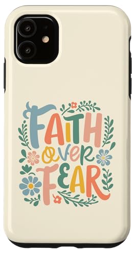 Hülle für iPhone 11 Christian Merch / Bibelvers Glaube Zitat Pretty Floral von Christian Apparel & Gifts HHWCo.