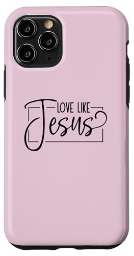 Hülle für iPhone 11 Pro Christian Merch / Love Like Jesus / Bibelvers Faith Prayer von Christian Apparel & Gifts HHWCo.