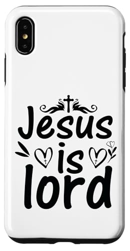 Hülle für iPhone XS Max Jesus ist Herr, Christ, Gott heilt, er vergibt Männern, Frauen, Kindern von Christian Christianity Shopp Gifts