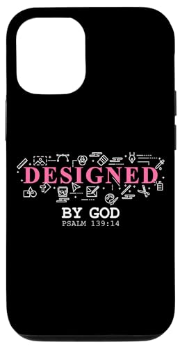 Hülle für iPhone 12/12 Pro Designed By God – Women & Girls Christian Faith Psalm 139:14 von Christian Faith & Bible Verse Inspiration