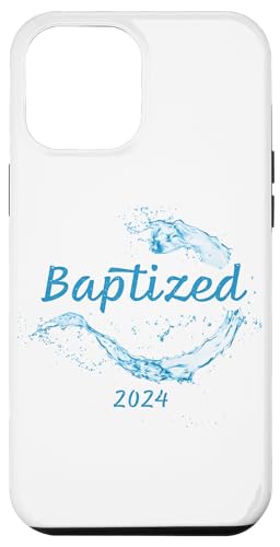 Hülle für iPhone 15 Plus Getauft 2024 - Christlicher Glaube Wassertaufe Grafikdesign von Christian Faith & Water Baptism Inspiration